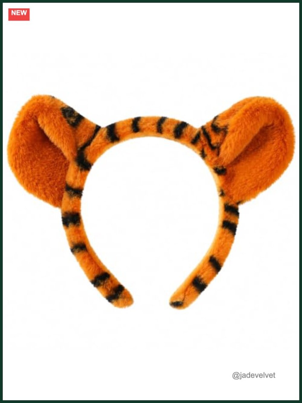 Plush Tiger Ears Headband Soft Fluffy Animal Costume Hairband